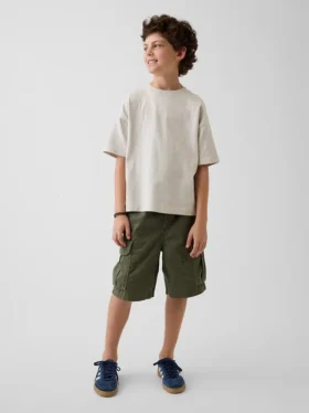 Pantalones cortos cargo holgados para niños