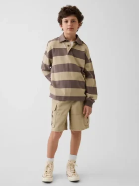 Pantalones cortos cargo holgados para niños