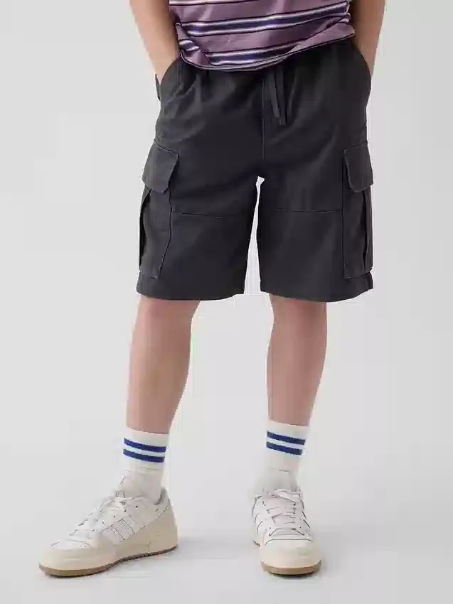 Pantalones cortos cargo holgados para niños