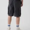 Pantalones cortos cargo holgados para niños