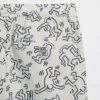 Pantalones cortos cómodos con textura de Keith Haring