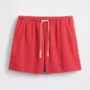 Pantalones cortos cómodos de mezcla de lino de 6"