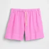 Pantalones cortos cómodos de mezcla de lino de 6"