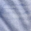 Pantalones cortos cómodos de tela de punto estampada estilo denim, de talle medio, de 5"