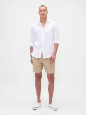 Pantalones cortos cómodos texturizados de 7"