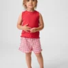 Pantalones cortos con volantes para bebés y niños, de poner sin cremallera, combinables
