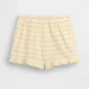 Pantalones cortos con volantes para bebés y niños, de poner sin cremallera, combinables