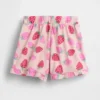 Pantalones cortos con volantes para bebés y niños, de poner sin cremallera, combinables