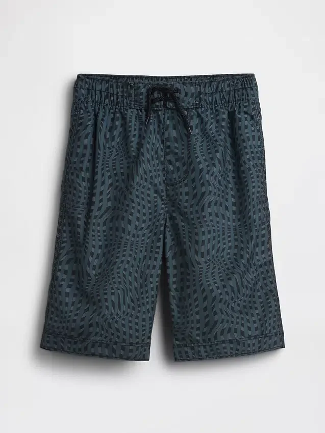 Pantalones cortos de baño reciclados para niños de 8"