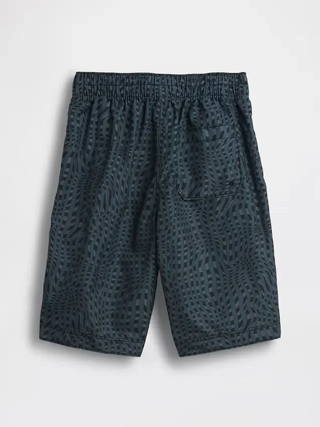 Pantalones cortos de baño reciclados para niños de 8"