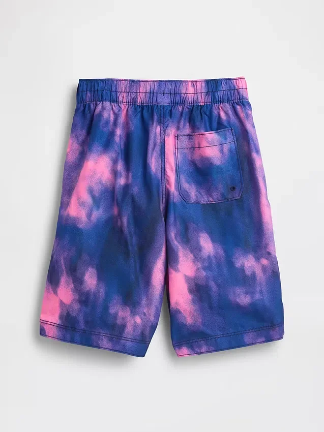 Pantalones cortos de baño reciclados para niños de 8"