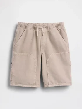 Pantalones cortos de carpintero de mezclilla holgados estilo de los 90 para niños