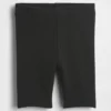 Pantalones cortos de ciclista acanalados para bebés y niños pequeños, combinables