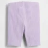 Pantalones cortos de ciclista acanalados para bebés y niños pequeños, combinables