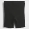 Pantalones cortos de ciclista acanalados para bebés y niños pequeños, combinables