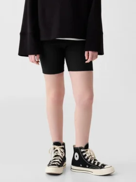Pantalones cortos de ciclista acanalados para niños