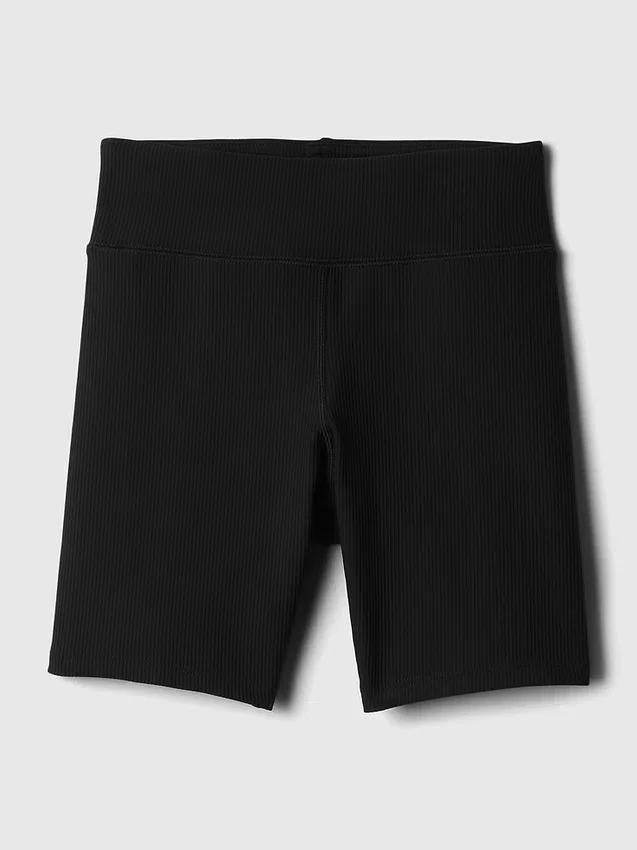 Pantalones cortos de ciclista acanalados para niños