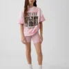Pantalones cortos de ciclista con dobladillo para niños