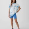 Pantalones cortos de ciclista con dobladillo para niños