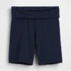 Pantalones cortos de ciclista con dobladillo para niños