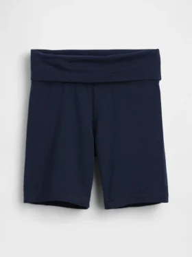 Pantalones cortos de ciclista con dobladillo para niños