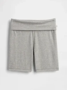 Pantalones cortos de ciclista con dobladillo para niños