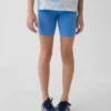 Pantalones cortos de ciclista con dobladillo para niños
