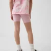 Pantalones cortos de ciclista con dobladillo para niños