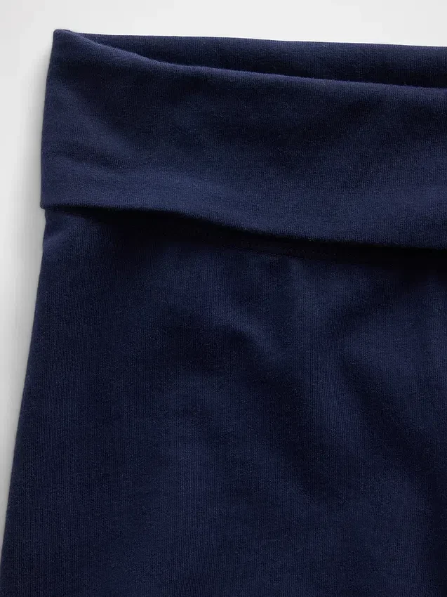 Pantalones cortos de ciclista con dobladillo para niños
