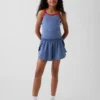 Pantalones cortos de correr para niños de secado rápido con dobladillo de mariposa