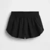 Pantalones cortos de correr para niños de secado rápido con dobladillo de mariposa