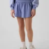 Pantalones cortos de correr para niños de secado rápido con dobladillo de mariposa