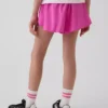 Pantalones cortos de correr para niños de secado rápido con dobladillo de mariposa