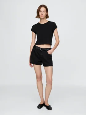 Pantalones cortos de corte relajado ultrasuaves de tiro medio de 4"