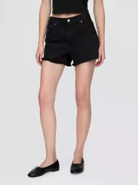Pantalones cortos de corte relajado ultrasuaves de tiro medio de 4″