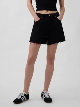 Pantalones cortos de corte relajado ultrasuaves de tiro medio de 4″