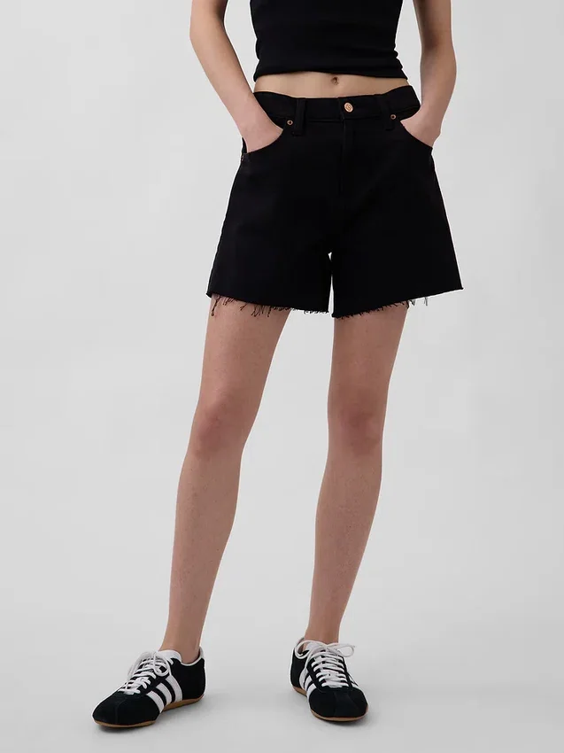 Pantalones cortos de corte relajado ultrasuaves de tiro medio de 4"