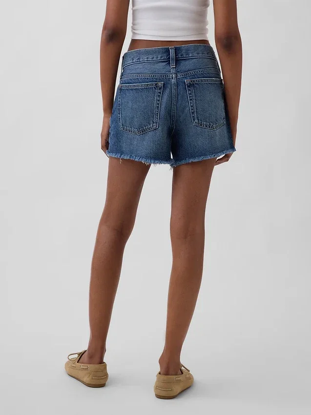 Pantalones cortos de corte relajado ultrasuaves de tiro medio de 4"