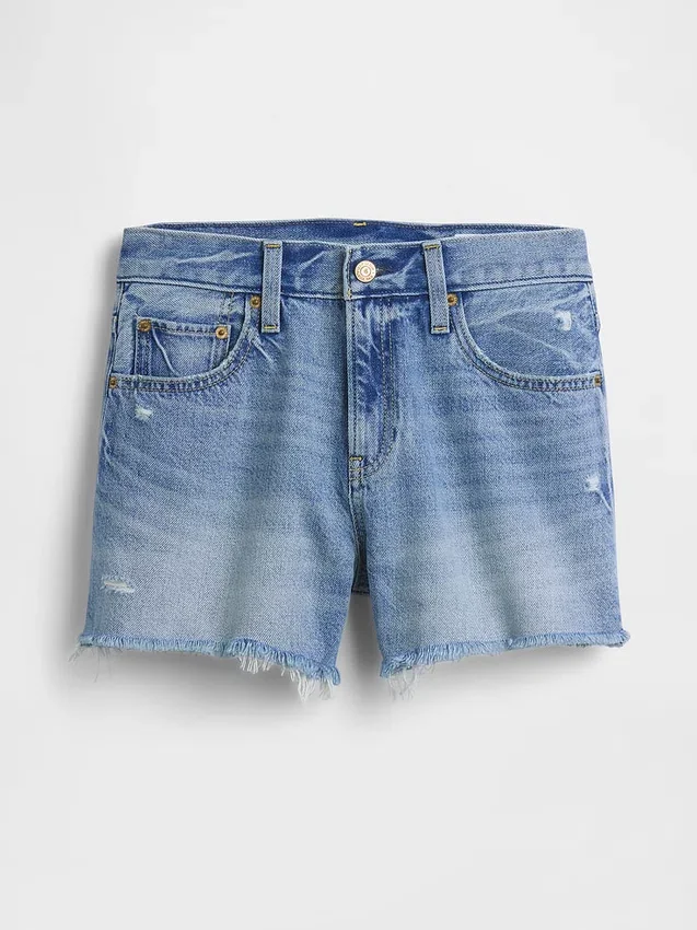 Pantalones cortos de corte relajado ultrasuaves de tiro medio de 4"