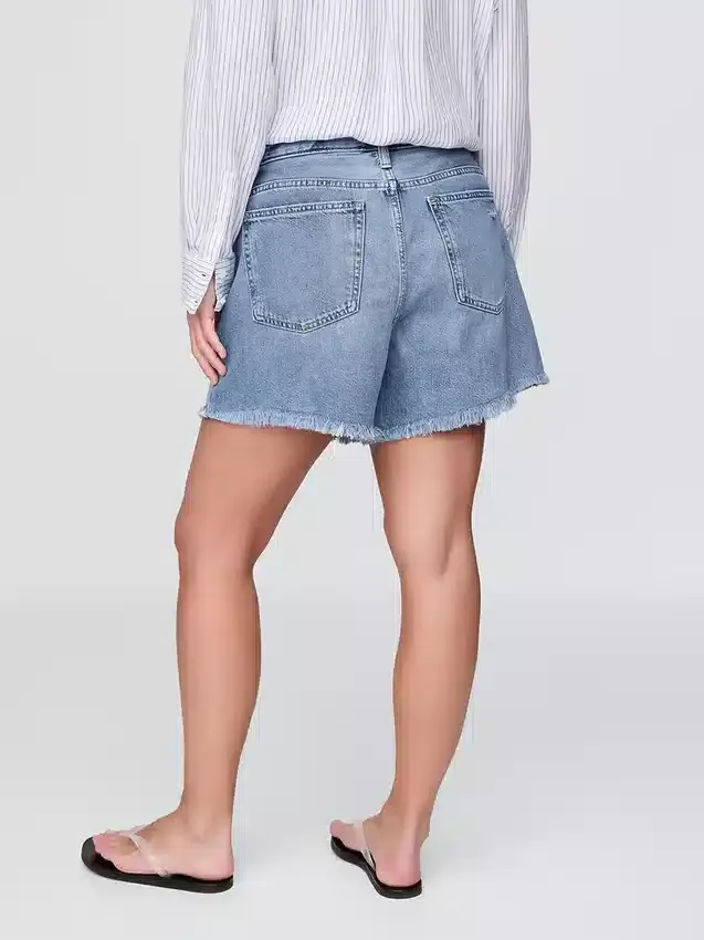 Pantalones cortos de corte relajado ultrasuaves de tiro medio de 4"