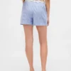Pantalones cortos de franela con logotipo