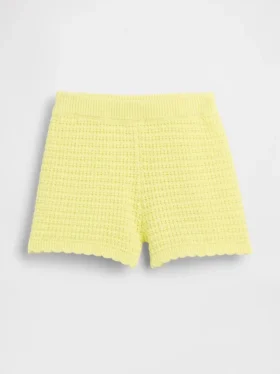 Pantalones cortos de ganchillo para bebés y niños