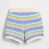 Pantalones cortos de ganchillo para bebés y niños