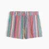 Pantalones cortos de gasa de algodón de talle medio de 4"