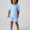 Pantalones cortos de gasa de algodón estampados para bebés y niños, de poner