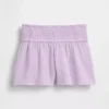 Pantalones cortos de gasa de algodón para niños con dobladillo de mariposa