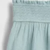 Pantalones cortos de gasa de algodón para niños con dobladillo de mariposa