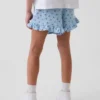 Pantalones cortos de gasa de algodón para niños con volantes