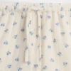 Pantalones cortos de gasa de algodón para niños con volantes