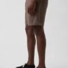 Pantalones cortos de lino y algodón de 7.5"